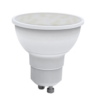 Лампа светодиодная. LED-JCDR-10W/NW/GU10/NR Форма "JCDR", матовая. Серия Norma. Белый свет (4000K). Volpe
