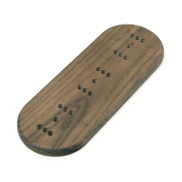 Подложка трехместная деревянная "Ретро" ASR-55738, Ясень цвет орех 