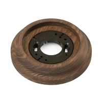 Рамка одноместная деревянная ретро, Овал, ASR-59212, Ясень, цвет: Дуб