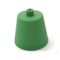 Балдахин для подвеса светильника пластиковый. Цвет: зеленый