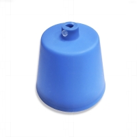 Балдахин для подвеса светильника пластиковый. Цвет: голубой