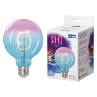 LED-SF01-4W/SOHO/E27/CW BLUE/WINE GLS77TR