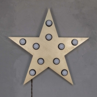 Декоративный светильник Star Золото