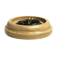 Рамка одноместная деревянная ретро, Овал, ASR-59315, Дуб