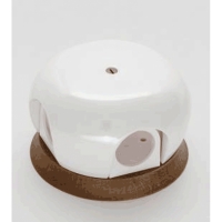Распределительная коробка серия "Фаберже", диаметр 86 мм, цвет перламутр