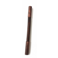 Угол соединительный для трубы d-16 мм, гофрированный, серия "Дежавю", цвет Медный оникс