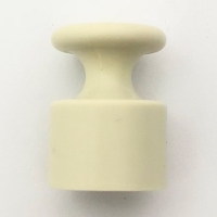 Изолятор "Bironi" пластик В1-551-211, Слоновая кость