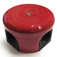 Ретро коробка Царский стиль, цвет Красный, 78 мм