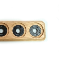 Рамка пятиместная деревянная ретро, Квадрат, ASR-59455, Ясень