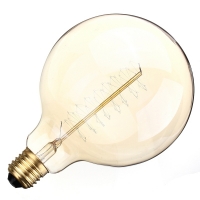 Винтажная лампа Эдисона Spiral G 125 (180x125мм)