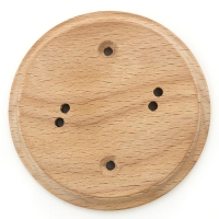 Подложка одноместная деревянная Ретро "Царский Стиль" ASR-55015, Бук натуральный
