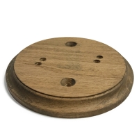 Подложка одноместная деревянная Ретро "Царский Стиль" ASR-55018, Бук, цвет: Орех