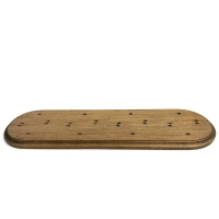 Подложка четырехместная деревянная Ретро "Царский Стиль" ASR-55048, Бук, цвет: Орех