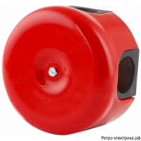 Ретро коробка Царский стиль, цвет Красный, 90 мм