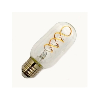 Лампа светодиодная Эдисона LED Spiral T45, Е27, 4 Вт, теплый свет