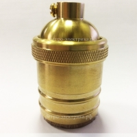 Ретро патрон "ASR Gold RS-11", цвет: золото, материал: латунь, без выключателя, без кольца