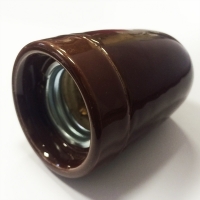 Ретро патрон "ASR Ceramic Brown-41", материал: керамика, цвет: коричневый