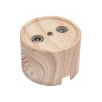 Розетка R/TV-Sat оконечная пластик "Bironi" В1-305-13, цвет Карельская сосна