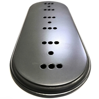 Подложка трехместная деревянная "Царский Стиль" ASR-80307, цвет: серый, мдф